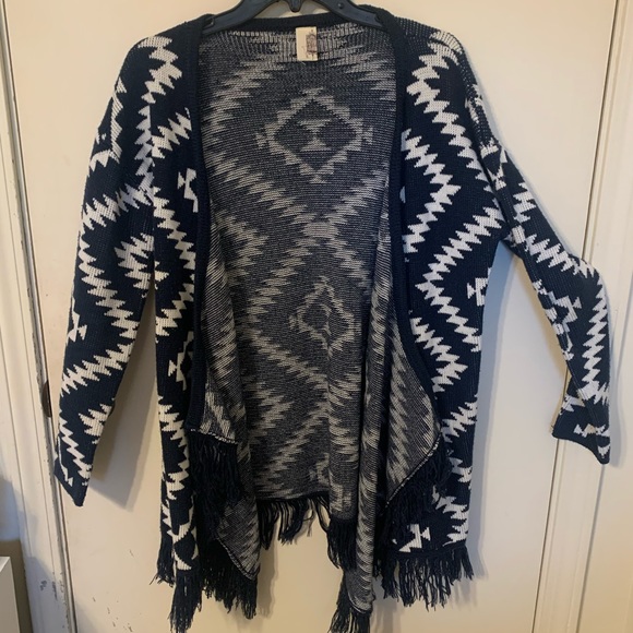 Aztec Print Cardigan - Picture 1 of 4